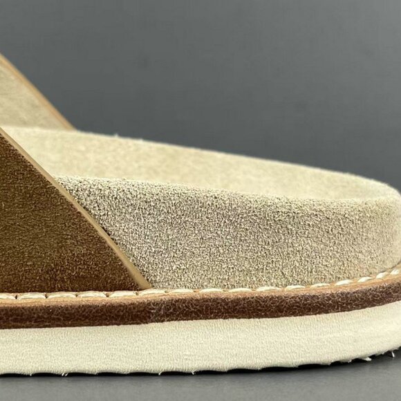 Brunello Cucinelli Slide Sandals In Suede - Picture 6 of 12